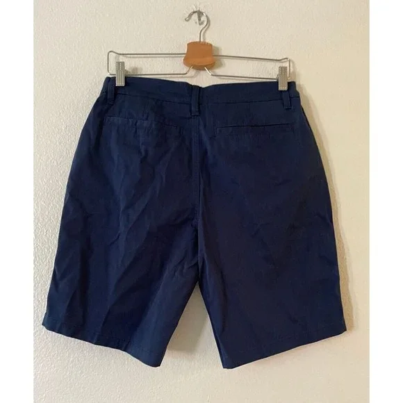 Hurley Men's Cotton Twill Walk Shorts Size 30 Navy Blue 10-Inch Inseam NWT - Picture 2 of 12